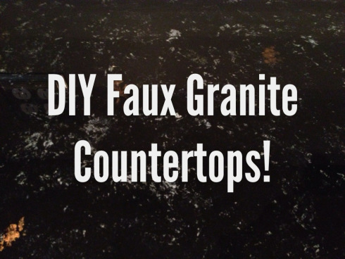 DIY faux granite
